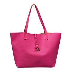 Womens Fashion Ribbon Shoulder Bag Two-Piece Set