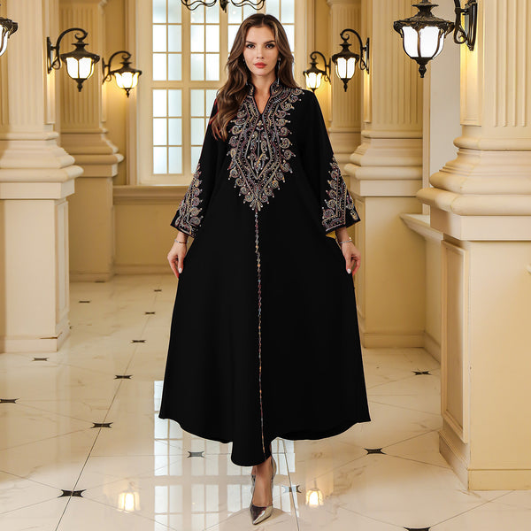 Dubai Womens Embroidered Robe
