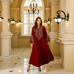 Dubai Womens Embroidered Robe