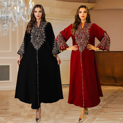 Dubai Womens Embroidered Robe